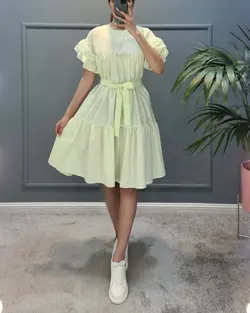 پیراهن آستین کوتاه