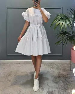 پیراهن آستین کوتاه