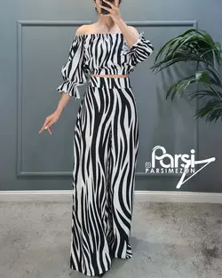 نیم‌تنه شلوار طرحدار