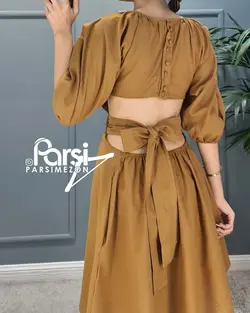 پیراهن پشت باز