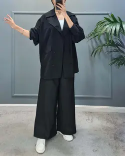 مانتو شلوار بگ