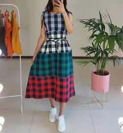 پیراهن چهارخانه