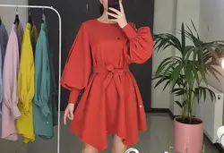 پیراهن دکمه نما