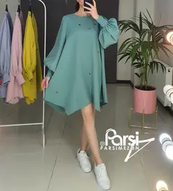 پیراهن دکمه نما