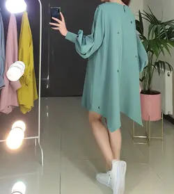 پیراهن دکمه نما