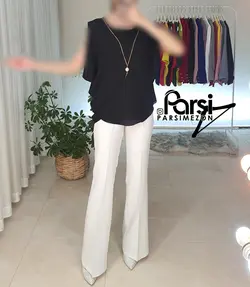 تاپ دولایه بغل دراپه