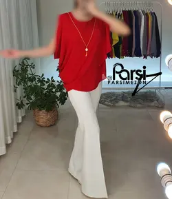 تاپ دولایه بغل دراپه