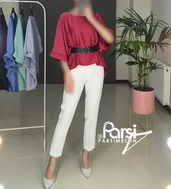 شومیز کیمونو کمربندی