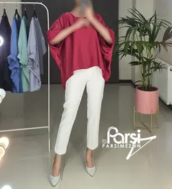 شومیز کیمونو کمربندی