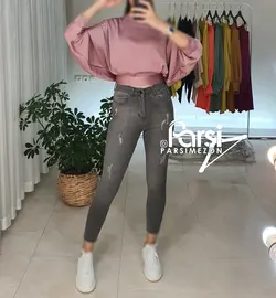 بلوز کیمونو پشت گره