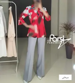 شومیز حاشیه گل