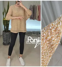 بلوز بافت با آستر