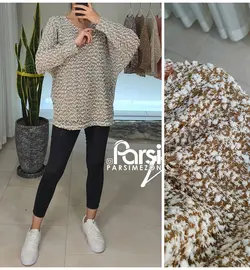 بلوز بافت با آستر