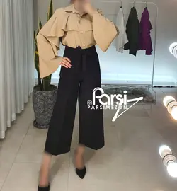 بلوز آستین آبشاری