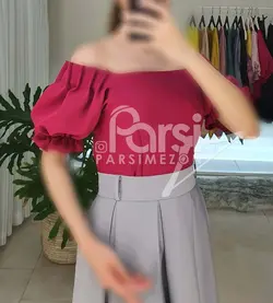 بلوز مازراتی بغل زیپ