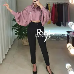 نیم تنه جلو دکمه خفاشی