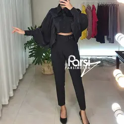 نیم تنه جلو دکمه خفاشی