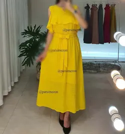 پیراهن کمرکش کمربنددار