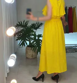 پیراهن کمرکش کمربنددار