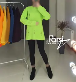 بلوز بافت زاپدار