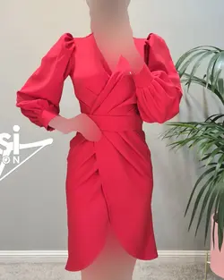 پیراهن جلوچاک چپ و راستی