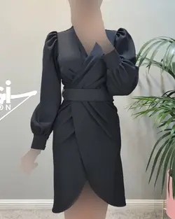 پیراهن جلوچاک چپ و راستی