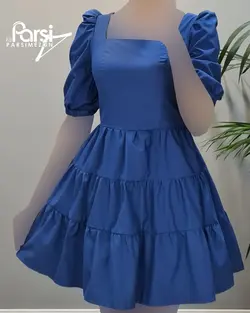 پیراهن عروسکی پشت بندی