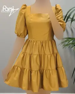 پیراهن عروسکی پشت بندی