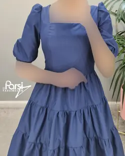 پیراهن عروسکی پشت بندی