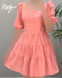 پیراهن عروسکی پشت بندی