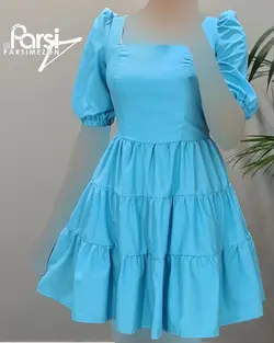 پیراهن عروسکی پشت بندی