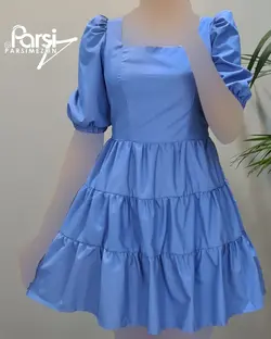 پیراهن عروسکی پشت بندی