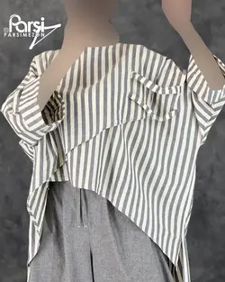 بلوز شلوار راه‌راه
