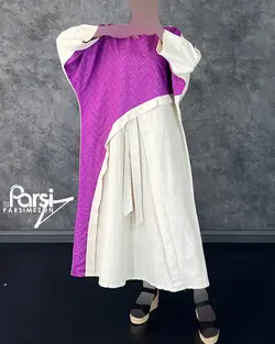 پیراهن لینن ترکیبی