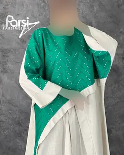 پیراهن لینن ترکیبی