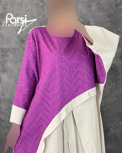 پیراهن لینن ترکیبی