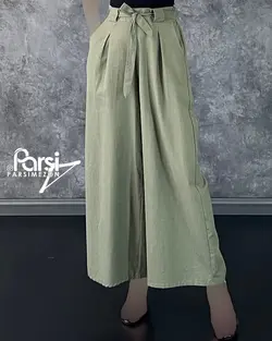 شلوار دامنی لینن