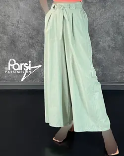 شلوار دامنی لینن