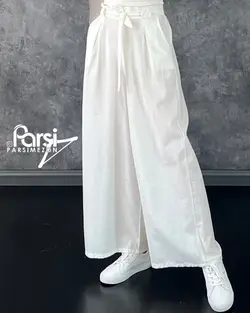 شلوار دامنی لینن