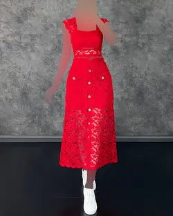 نیمتنه دامن دانتل