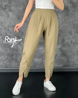 شلوار چاکدار لینن