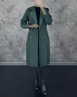 بارانی سرشانه دکمه