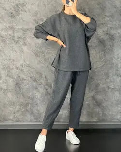 بلوز شلوار ساده