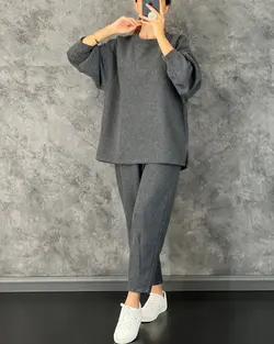 بلوز شلوار ساده