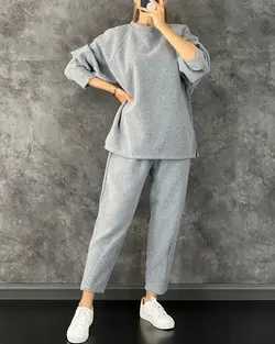 بلوز شلوار ساده