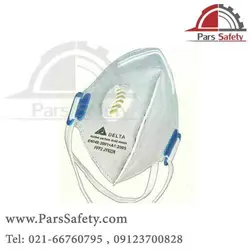 ماسک تنفسی FFP2 سوپاپ دار کربن اکتیو دلتا مدل DELTA JY8226 | فروشگاه ایمنی پارس