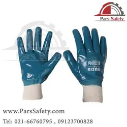 دستکش ایمنی ضد مواد نفتی مچ کش | فروشگاه ایمنی پارس