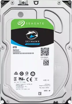 هارد اینترنال 6 ترابایت Seagate مدل SkyHawk Surveillance ST6000VX001