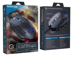 موس سیمی گیمینگ KINGSTAR مدل KM360G