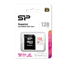 کارت حافظه سیلیکون پاور 128GB مدل Superior u3